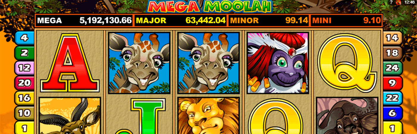 Mega Moolah Online Casino Slots