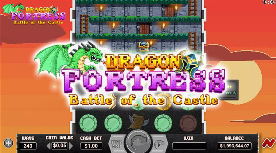 Dragon Fortress Battle of the castle slot review