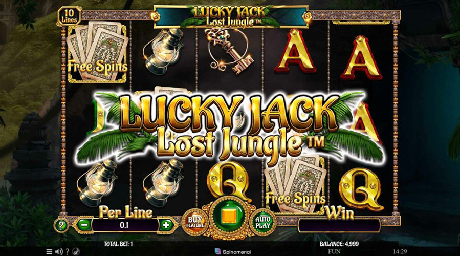 Lucky Jack Lost Jungle slot review