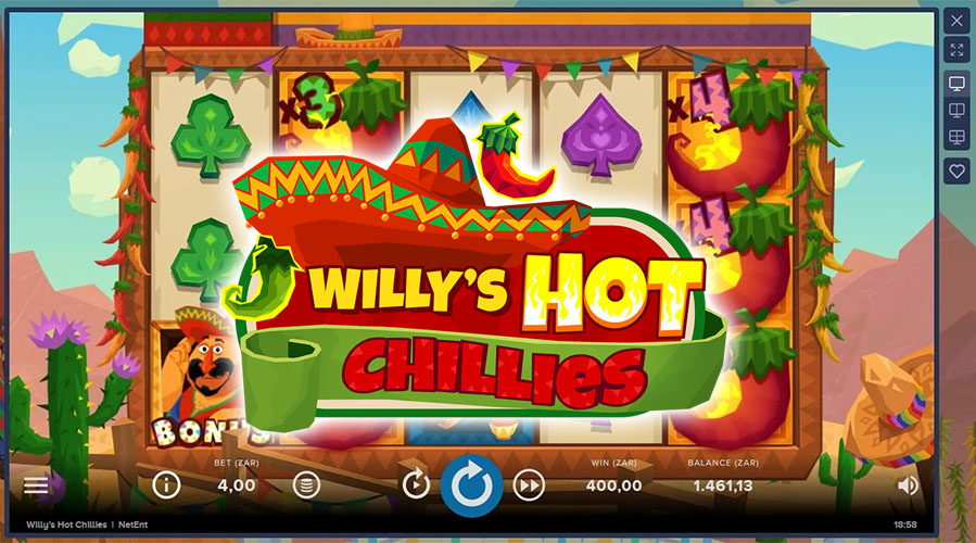 Willy’s Hot Chillies slot review