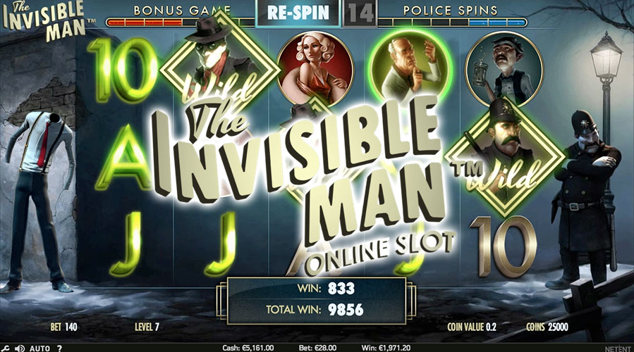 The Invisible Man NetEnt