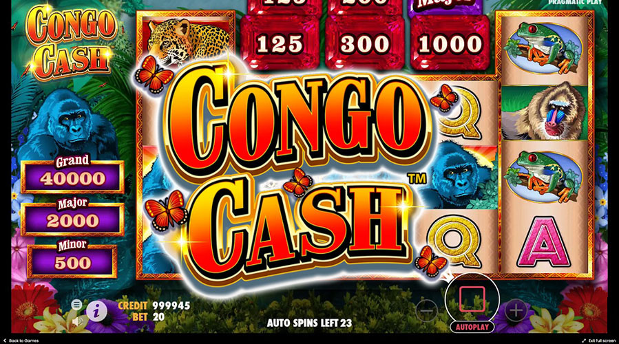 Congo Cash Slot Review Pragmatic Play