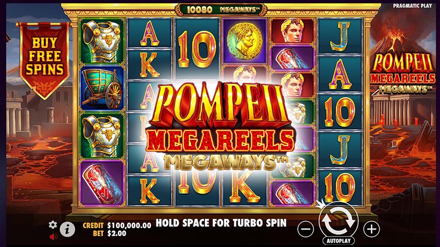 Pompeii Megareels Megaways Slot Review