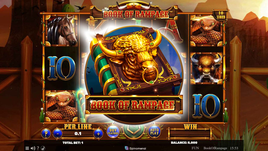 Book Of Rampage Slot Review